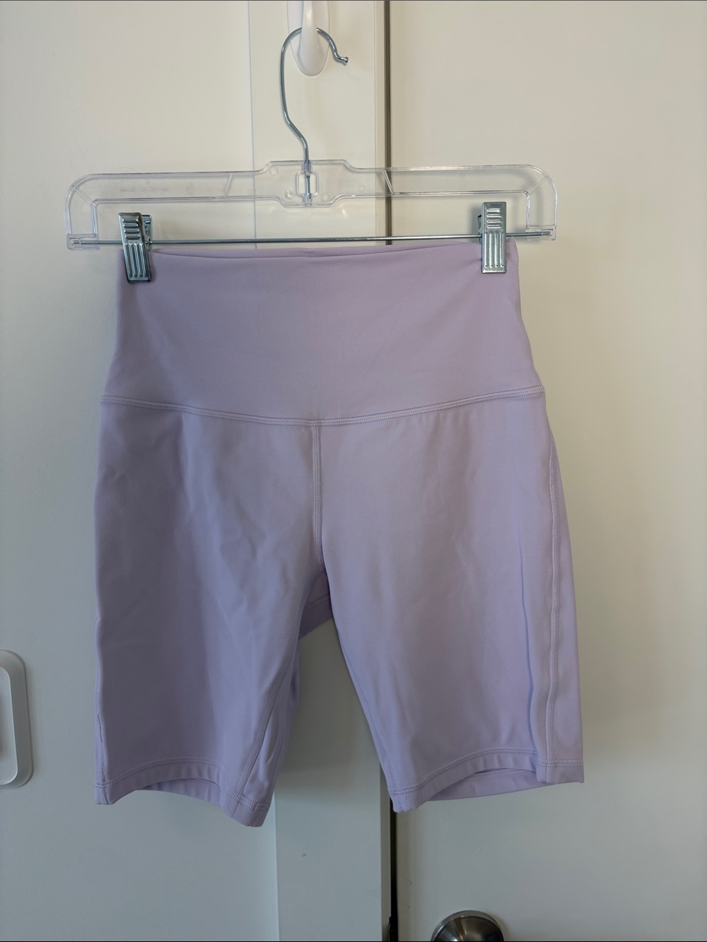 Lululemon High-Waist Lavender Women’s Bike Shorts